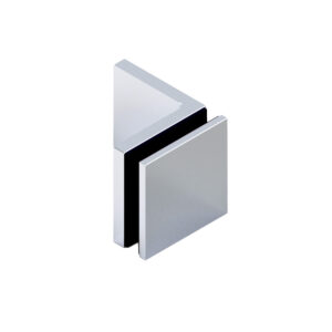 18390_31 Winkelverbinder therma Glas-Wand 90° mit Langloch-Anschraubplatte• Basismaterial: Messing• mit Langlochanschraubplatte• inclusive Vollabdeckung der Schrauben• für 8 - 12 mm ESG
