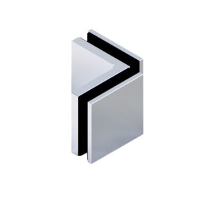 18393_31 Winkelverbinder therma Glas-Glas 90°• Basismaterial: Messing• inclusive Vollabdeckung der Schrauben• für 8 - 12 mm ESG