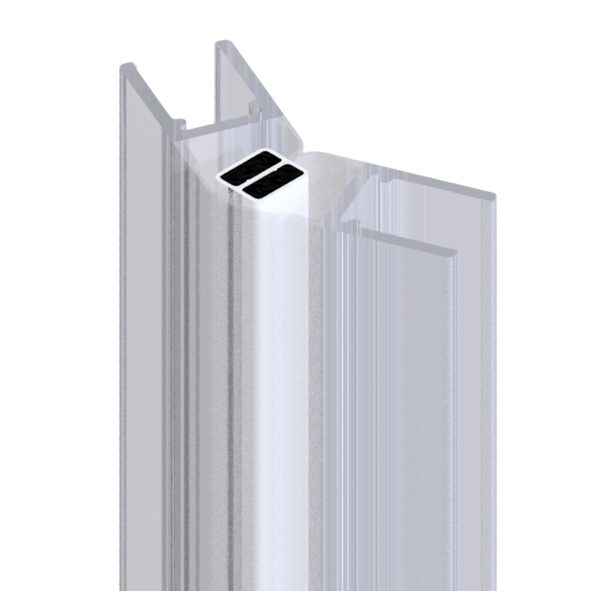 Magnetprofil 135°Länge 2010 mmFür 6 & 8 mm GlasMagnete mit grauer Oberflächebestehend aus:1 x 79000_00_791 x 79000_00_81