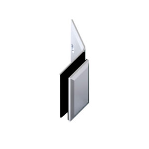 06805_31 MILANO Winkelverbinder G-W 135°, • Basismaterial: Messing • Oberfläche: glanzverchromt • für 8 & 10 mm ESG (Standard) // MILANO Connector g-w135° • base: brass • finish: bright chrome • for 8 mm tempered glass