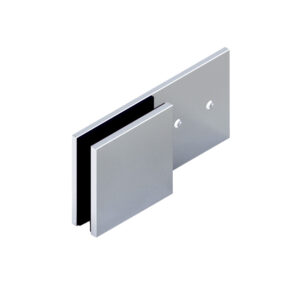 07192_31 MILANO PUR Längsverbinder G-W 180°, • Basismaterial: Messing • Oberfläche: glanzverchromt • für 8 & 10 mm ESG (Standard) // MILANO PUR Connector g-w 180° • base: brass • finish: bright chrome • for 8 & 10 mm tempered glass