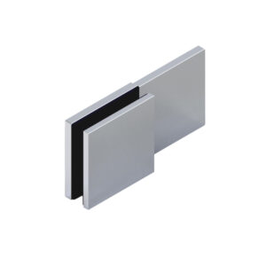 07497_55 MILANO ORIGINAL Längsverbinder G-W 180°, • Basismaterial: Messing • Oberfläche: Nickel gebürstet (Edelstahloptik) • mit Vollabdeckung • für 8 & 10 mm ESG (Standard)